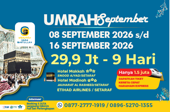 UMRAH SEPTEMBER 2026